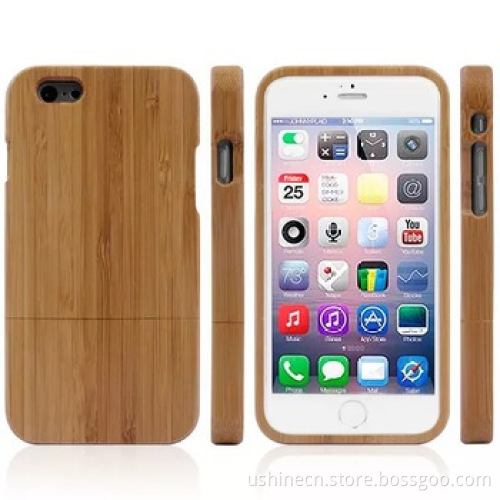 Guangdong factory supply Bamboo wood Case for iPhone 6 Cell Phone cover for iPhone 6,Wood Phone Case for iPhone6